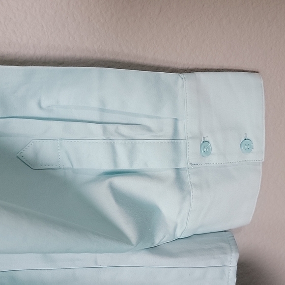 Lane Bryant Sweet Twee Pastel NWT size 24 button down long sleeve blouse - Picture 6 of 6